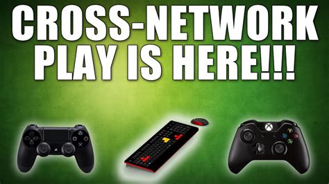 What is cross network play?