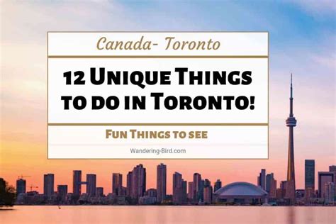 What is culturally unique about Toronto?