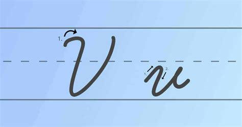 What is cursive of V?