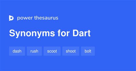 What is dart synonym?