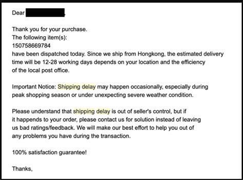 What is delayed Delivery email?