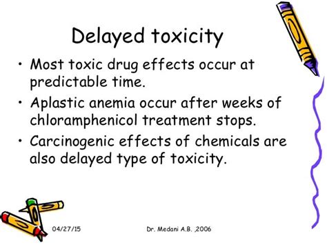 What is delayed toxicity?