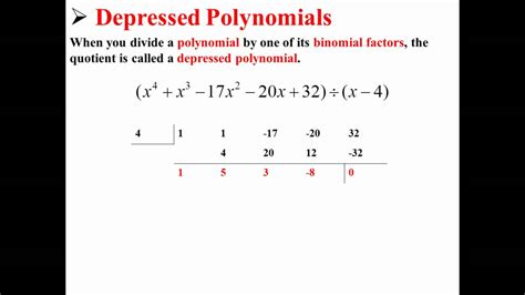 What is depression in physics?