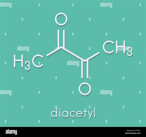 What is diacetyl and what does it cause?
