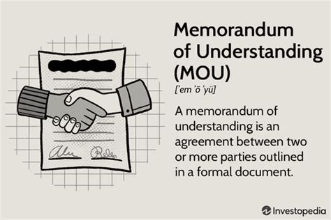 What is difference between MOU and agreement?