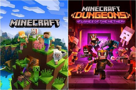 What is difference between Minecraft and Minecraft Dungeons?