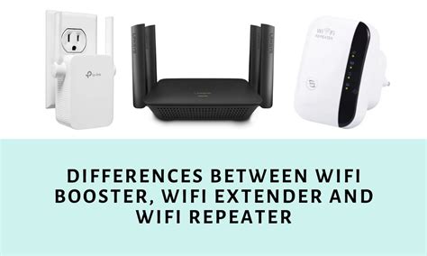 What is difference between WiFi extender and booster?