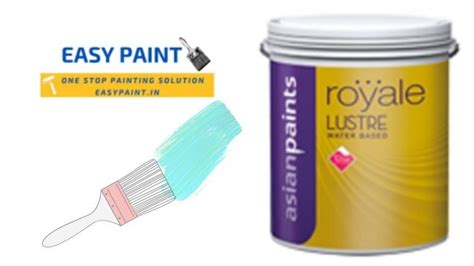 What is difference between luster paint and royale paint?