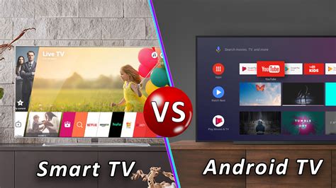 What is difference between smart TV and Android TV?