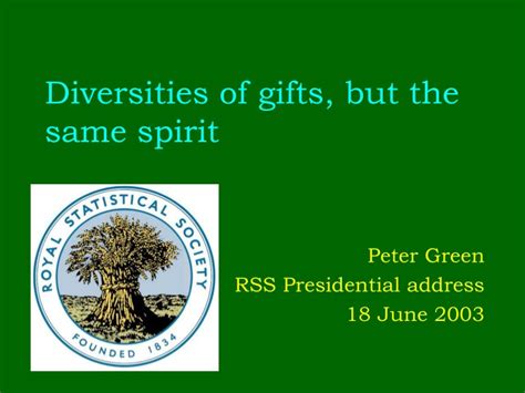 What is diversities of gifts?