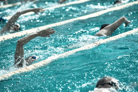 What is dry swimming?