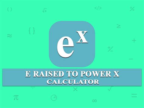 What is e power 2?
