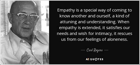What is empathy Carl Rogers?