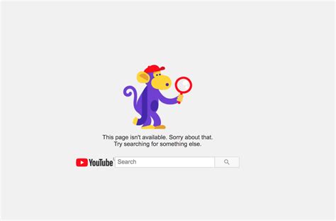 What is error code 404 YouTube?