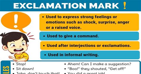 What is exclamation emotion?