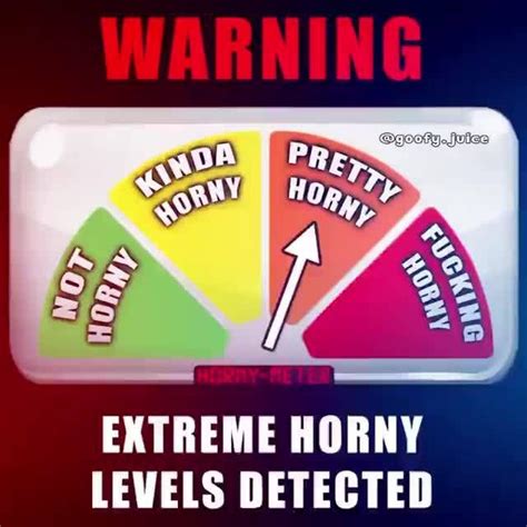 What is extreme horniness called?