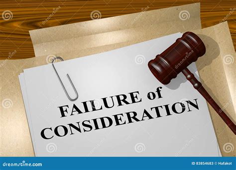 What is failure of consideration in Texas?