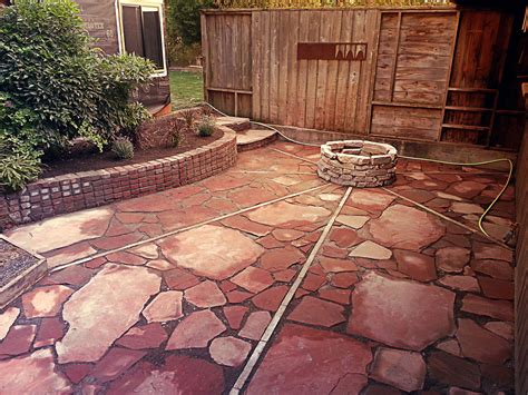 What is faux flagstone?