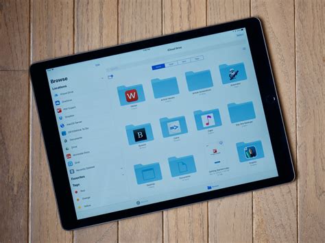 What is file app on iPad?