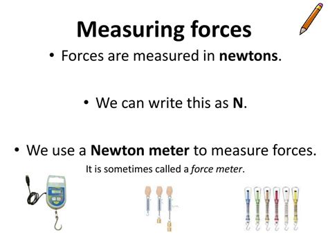 What is force measured in?