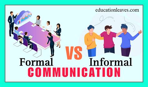 What is formally vs informally?