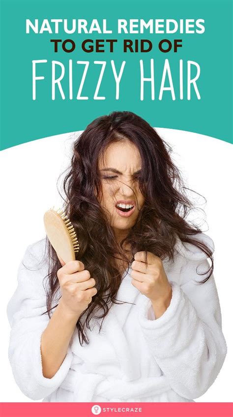 What is frizzy hair lacking?