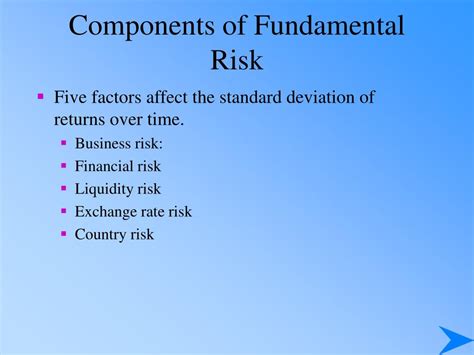 What is fundamental risk?