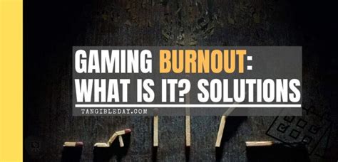 What is gaming burnout?