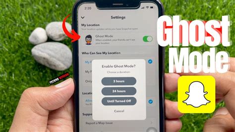 What is ghost mode on Snapchat?