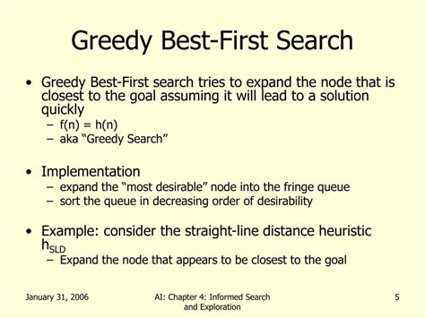 What is greedy best-first search?