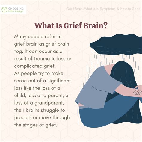 What is grief fog?