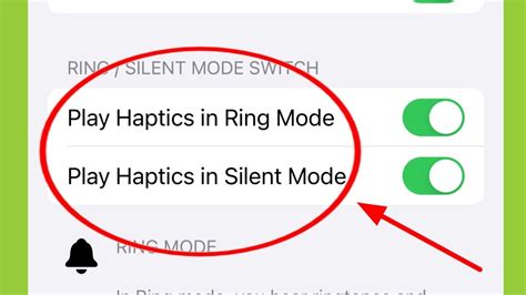 What is haptic in silent mode?