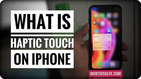 What is haptic on iPhone?
