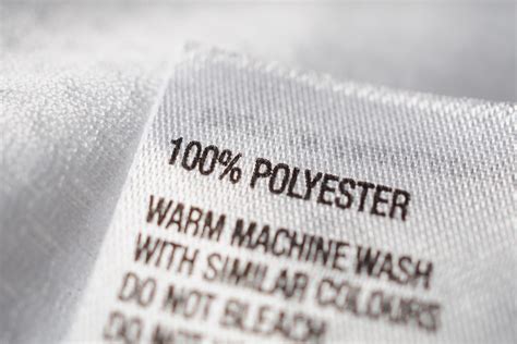 What is harmful about polyester?