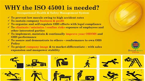 What is health and safety objectives 45001?