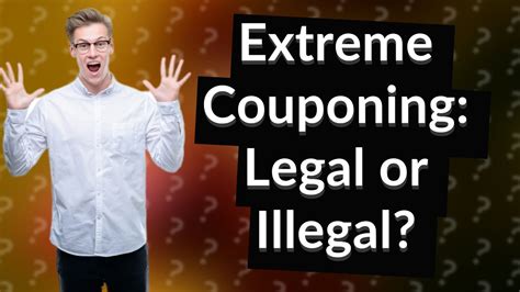What is illegal couponing?