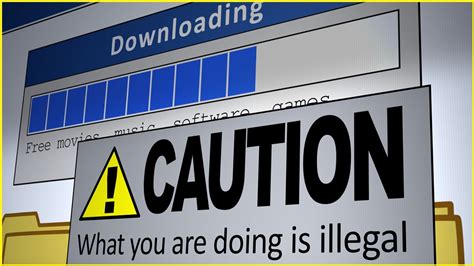 What is illegal pirating?
