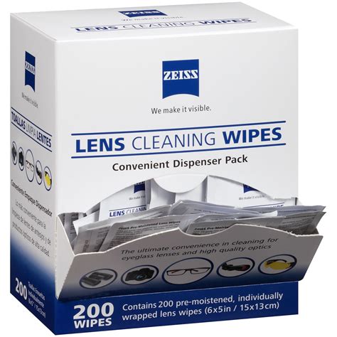 What is in Zeiss lens wipes?