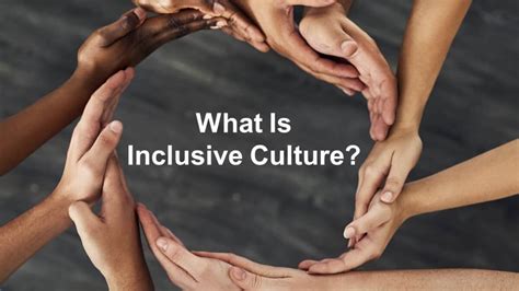 What is inclusive culture?