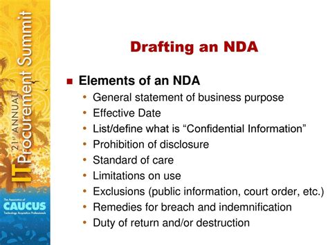 What is indemnification for breach of NDA?