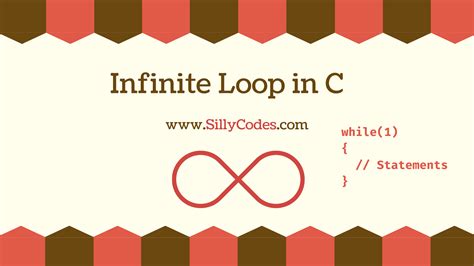 What is infinite loop in C?