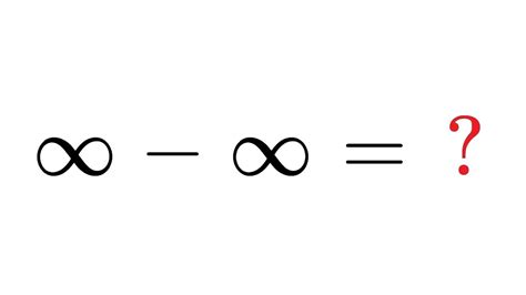What is infinity minus infinity?