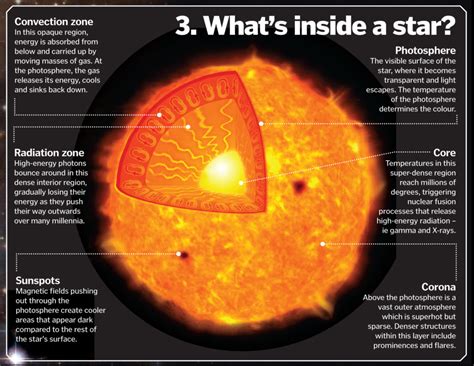 What is inside a star?
