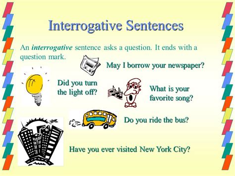 What is interrogative text?