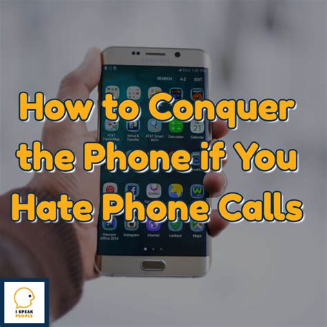 What is it called when you hate phone calls?