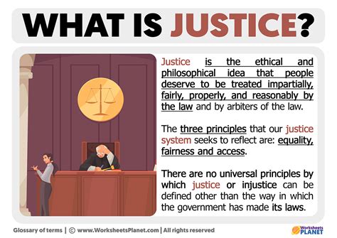 What is justice for everyone?