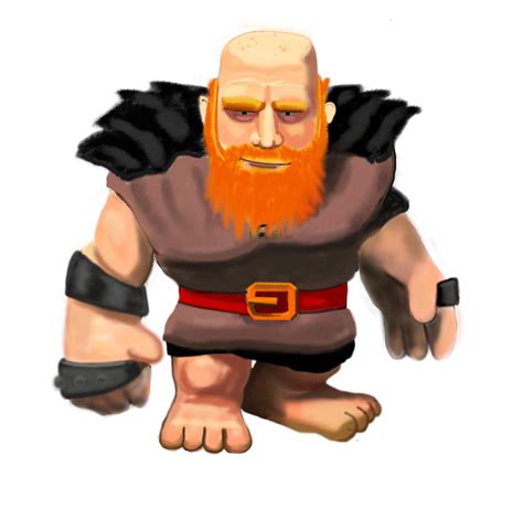 What is level 6 giant in coc?