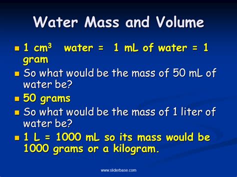 What is mass of one volume?