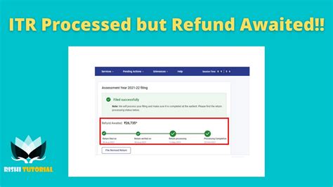 What is meant by refund awaited?