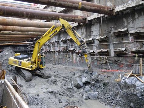What is mechanical excavation?